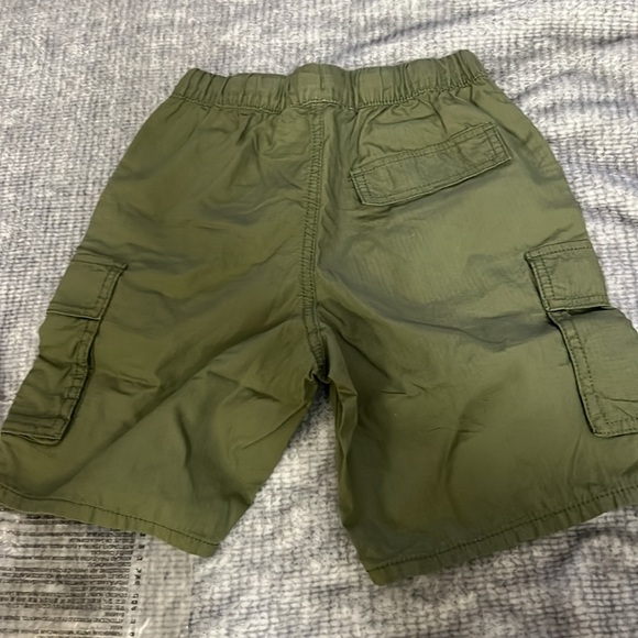 H&M Cotton Cargo Shorts Green - Picture 3 of 7